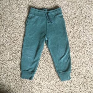 Boys 2T forest green joggers